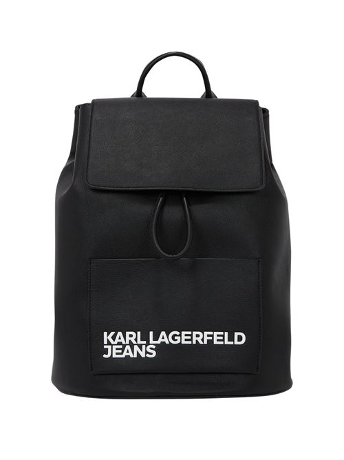 Zaino nero in similpelle Karl Lagerfeld jeans | A2W30251999